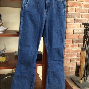 Veronica Beard Beverly Skinny Flare High Rise jeans